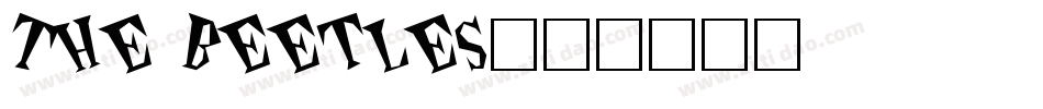 The Beetles字体转换